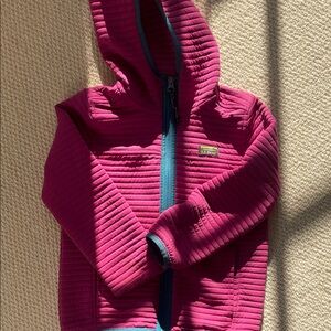 L.L. Bean Kids Airlight Full-Zip Hoodie in Royal Plum